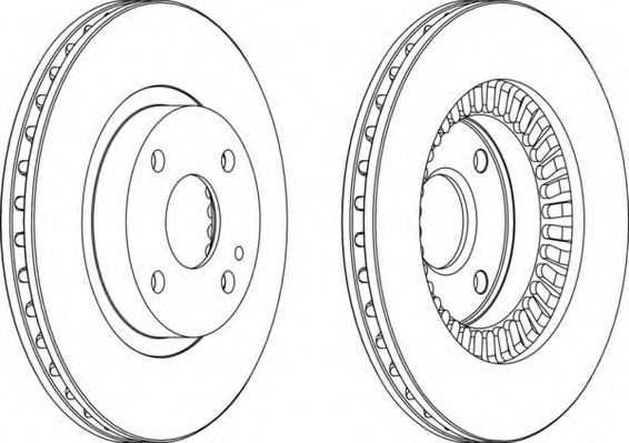 NECTO WN1111 Brake Disc